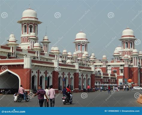 Historic Charbagh Railway Station Lucknow Editorial Photography Image