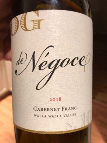 de Négoce OG N 101 Cabernet Franc Vivino