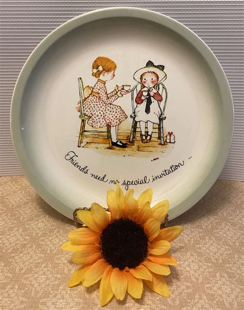 Vintage Holly Hobbie Collectors Edition Plate Artofit