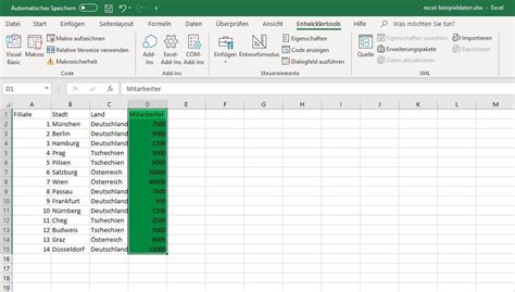 Ein Excel Makro erstellen und wiederholt ausführen So geht s