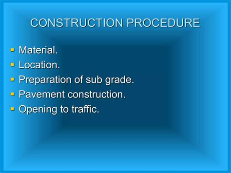 Road Construction Method Final Ppt