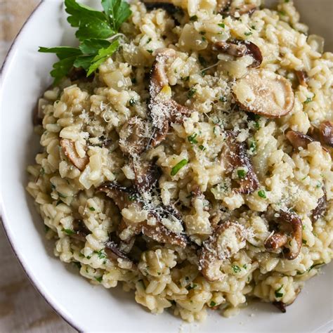 Mushroom Risotto Recipe With Truffle Zest