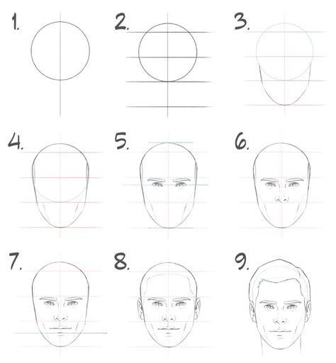 Learn how to draw a face in 9 steps. After this guide you will be able to draw a human face in ...