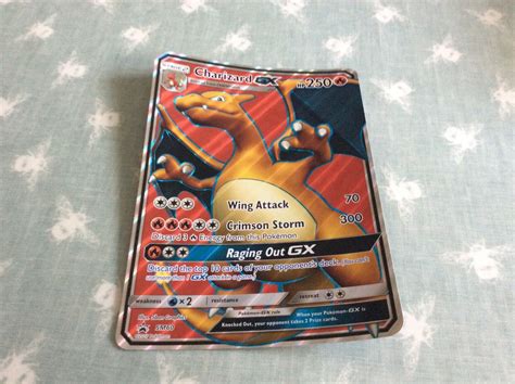 Mavin Charizard Gx Sm60 Jumbo Pokemon Card