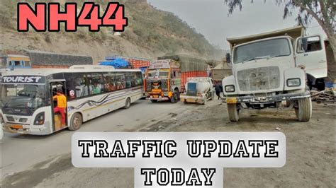 Nh 44 Traffic Update Ramban Jammu Srinagar Highway Update