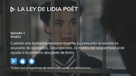 Ver La ley de Lidia Poët temporada 1 episodio 1 streaming