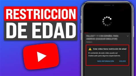 C Mo Quitar La Restricci N De Edad En Youtube Youtube