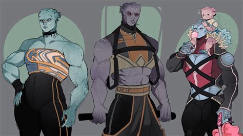 Asari Concept Art