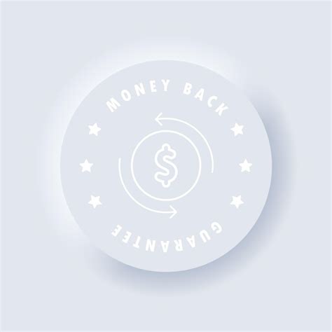 Premium Vector Money Back Guarantee Icon Vector Guarantee Badge