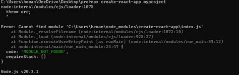 Reactjs I Can T Create React App Using Npx Create React App Stack