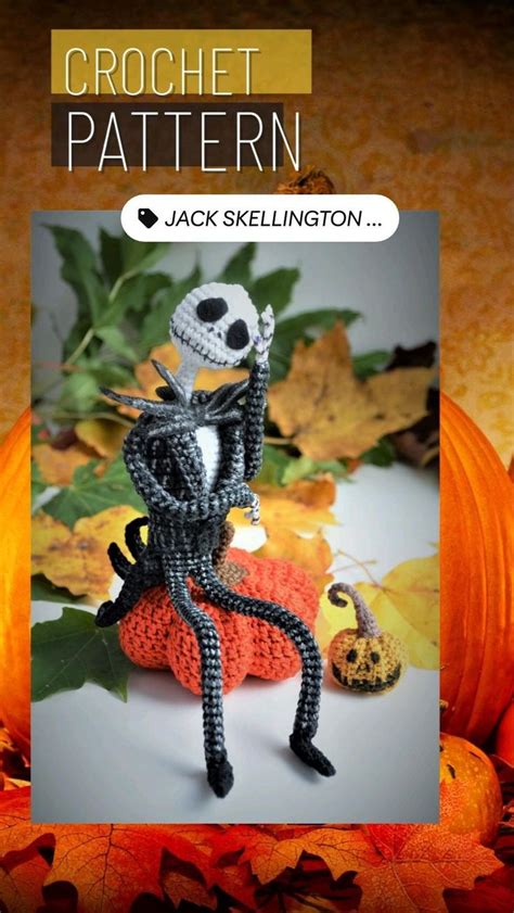 Jack Skellington Crochet Pattern Nightmare Before Christmas Crochet