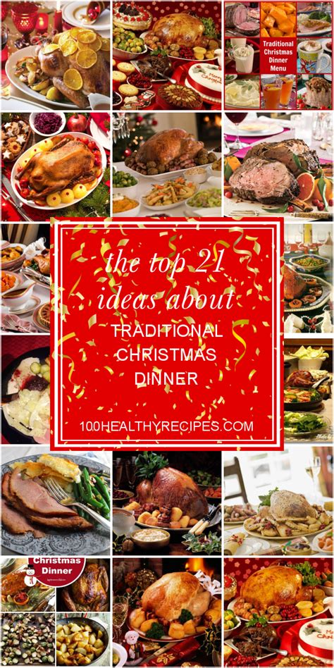 The top 21 Ideas About Traditional Christmas Dinner – Best Diet and ...