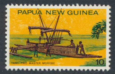 Papua New Guinea SG 280 SC 409 Heritage Canoes MH See Details And Scan