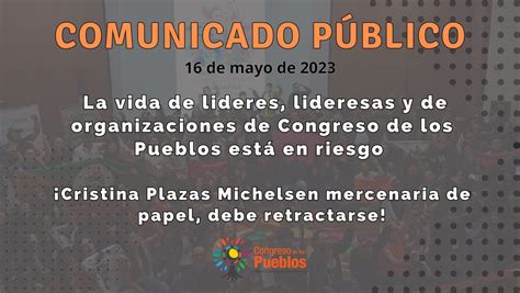 Congreso De Los Pueblos On Twitter Desde El Espacio De Mujeres Del C