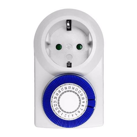 TG 7A novedad UK EU Plug 2018 Mini 24 horas programable mecánico