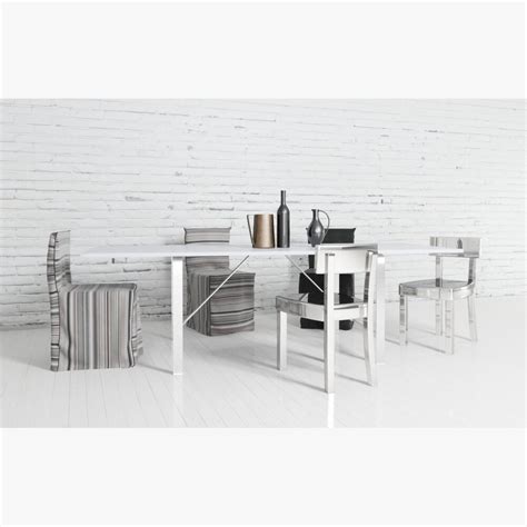 Modern White Home Office Desk Setup 3d Model Download Table On