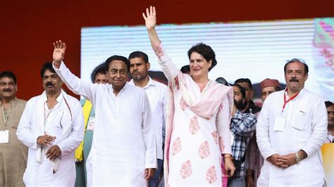 IN PHOTOS Priyanka Gandhi Kick Starts Congress MP Poll Campaign With