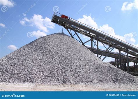 limestone mining  transportation stock photo image  mining