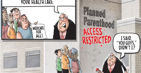 Editorial cartoons on health care