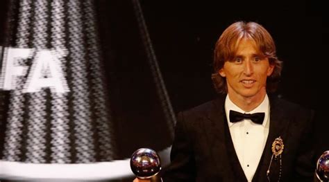 Luka Modric Do Real Madrid é Eleito O Melhor Jogador Do Mundo Pela