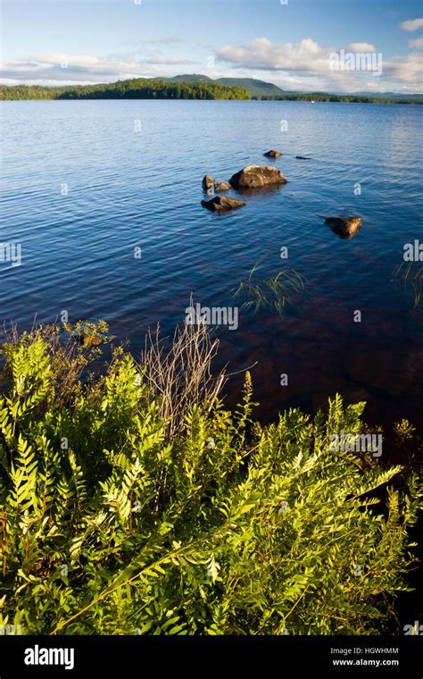 Umbagog Lake as seen from Umbagog Lake State Park, Cambridge, New ...