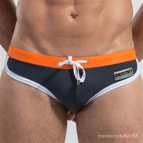 Jual Desmiit Mens Swim Briefs Sexy Gay Men Swimwear Swimming Trunks Man