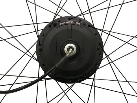 Заднє мотор-колесо MXUS XF15R 36V-48V 500W заспіцованное
