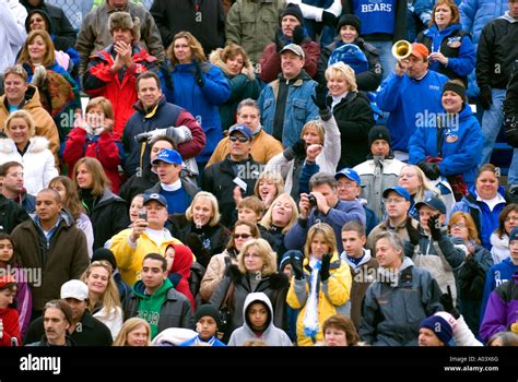 American Football Fans Stock Photo - Alamy