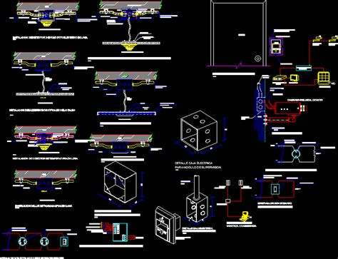 Fire Detectors Details Dwg Detail For Autocad • Designs Cad