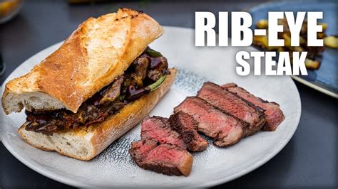 RIB EYE Steak Richtig Grillen YouTube