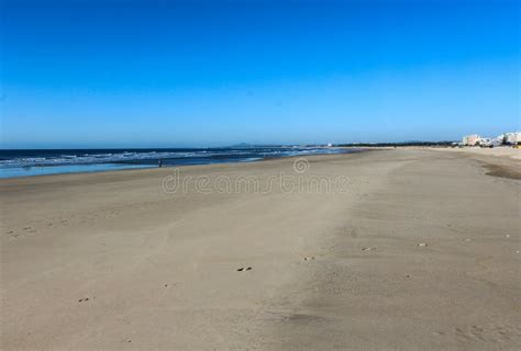 Monte Gordo Beach in Portual Stock Image - Image of scenic, algarve ...