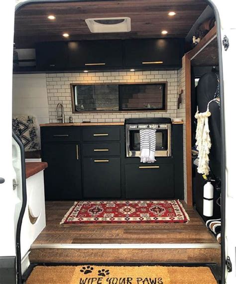 This Converted Sprinter Van Is A Surprisingly Livable Tiny House On