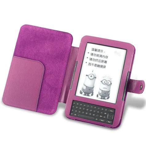 Funda Protectora De Cuero Para Amazon Kindle Generaci N Teclado