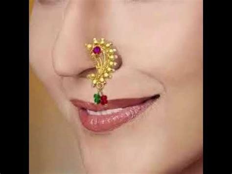 Latest Nose Pin Maharashtrian Style Nath Indian Nose Pin Designer