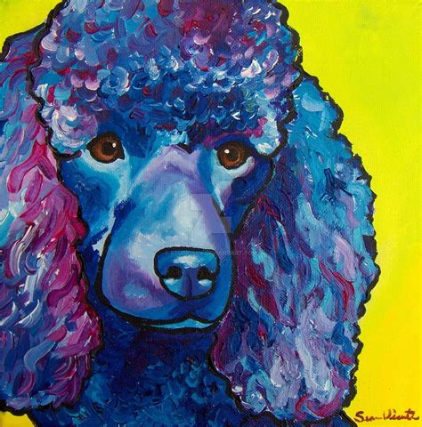 Beautiful Poodle By Studio Srv From Deviant Art Studiosrv