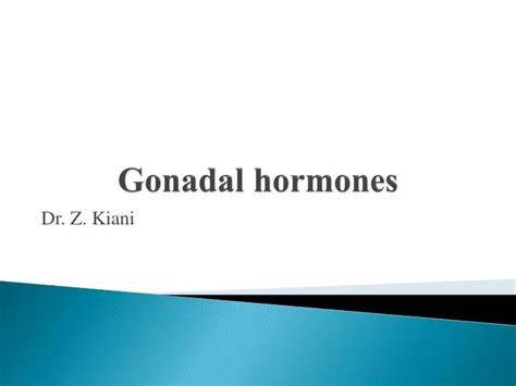 PPT - Gonadal hormones PowerPoint Presentation - ID:2140656