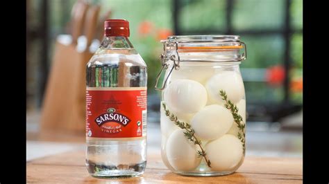 How To Pickle Eggs Recipe Sarson S Youtube