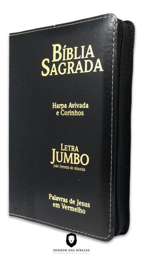 Biblia Jumbo Letra Extra Gigante E Harpa Corrigida Z Per Mercado Livre