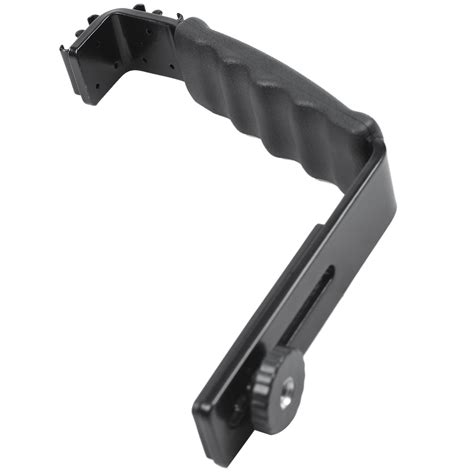 Photo Flash Video Camera Grip Handle L Handle With Standard Side Hot Shoe Mount The Holder