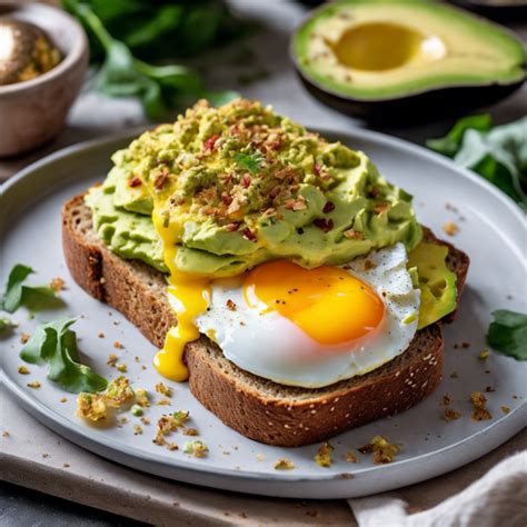 Sunny Side Up Avocado Toast Recipe CookAIfood