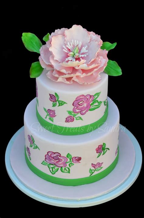 Hand Painted Cake CakeCentral