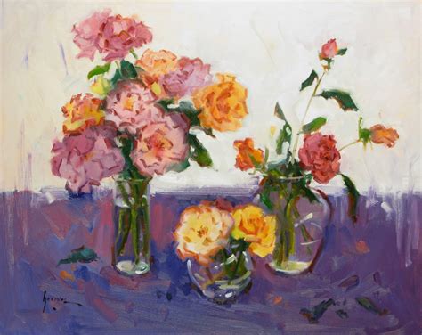 Oil Paintings Of Roses 01 - All Best Art