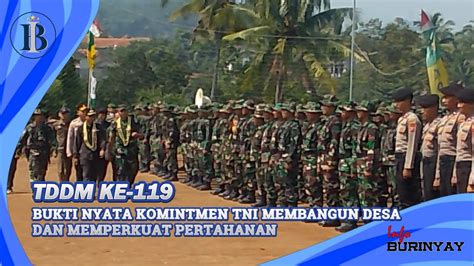 TMMD Ke 119 Bukti Nyata Komitmen TNI Membangun Desa Dan Memperkuat