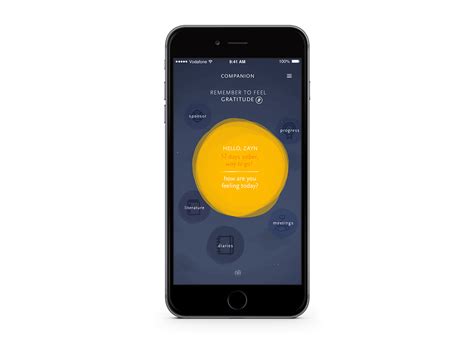 Companion: Mobile App on Behance