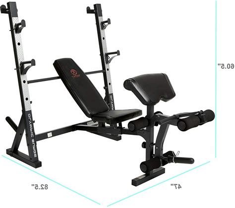 Marcy Olympic Weight Bench For Full Body Workout Md 857