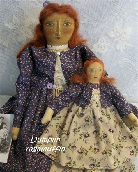 Primitive Dolls Original Design By Dumplinragamuffin Collectible Folk Art Dolls Handmade