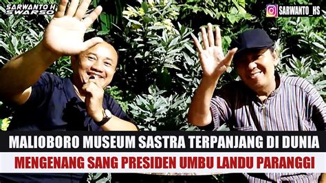 Layak Dapat Penghargaan Muri Museum Sastra Terpanjang Di Yogya