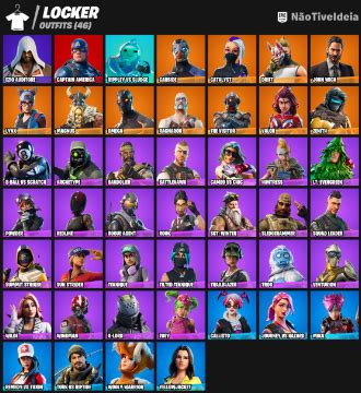 Conta Fortnite Muito Tryhard Skins Fortnite Contas Fortnite