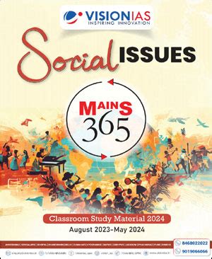 Vision Ias Mains 365 Social Issues Classroom Study Material