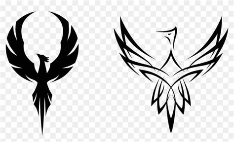 White Phoenix Logo - LogoDix